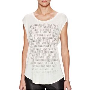 Haute Hippie I Want Ivory Tank Top